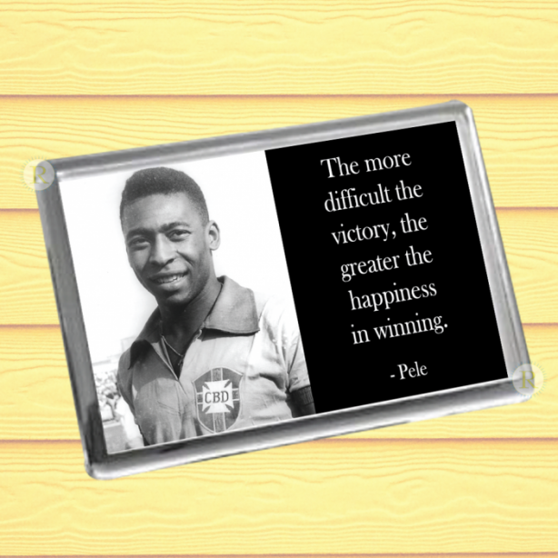 Pele Fridge Magnet A